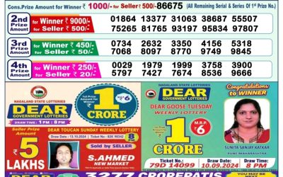 Lottery Sambad Old Result 1PM 19.10.24