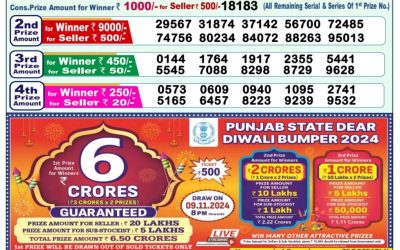 Lottery Sambad Old Result 1PM 29.10.24