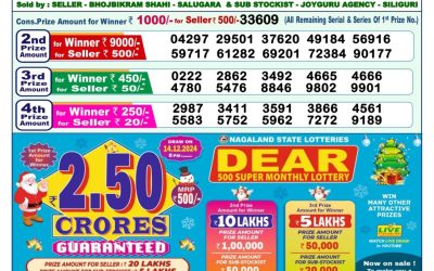 Lottery Sambad Old Result 1PM 12.11.24